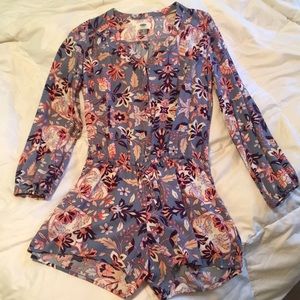 Old Navy floral romper
